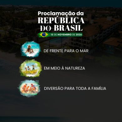 Aproveite o feriado de 15 de Novembro em um destino que inspira bem-estar